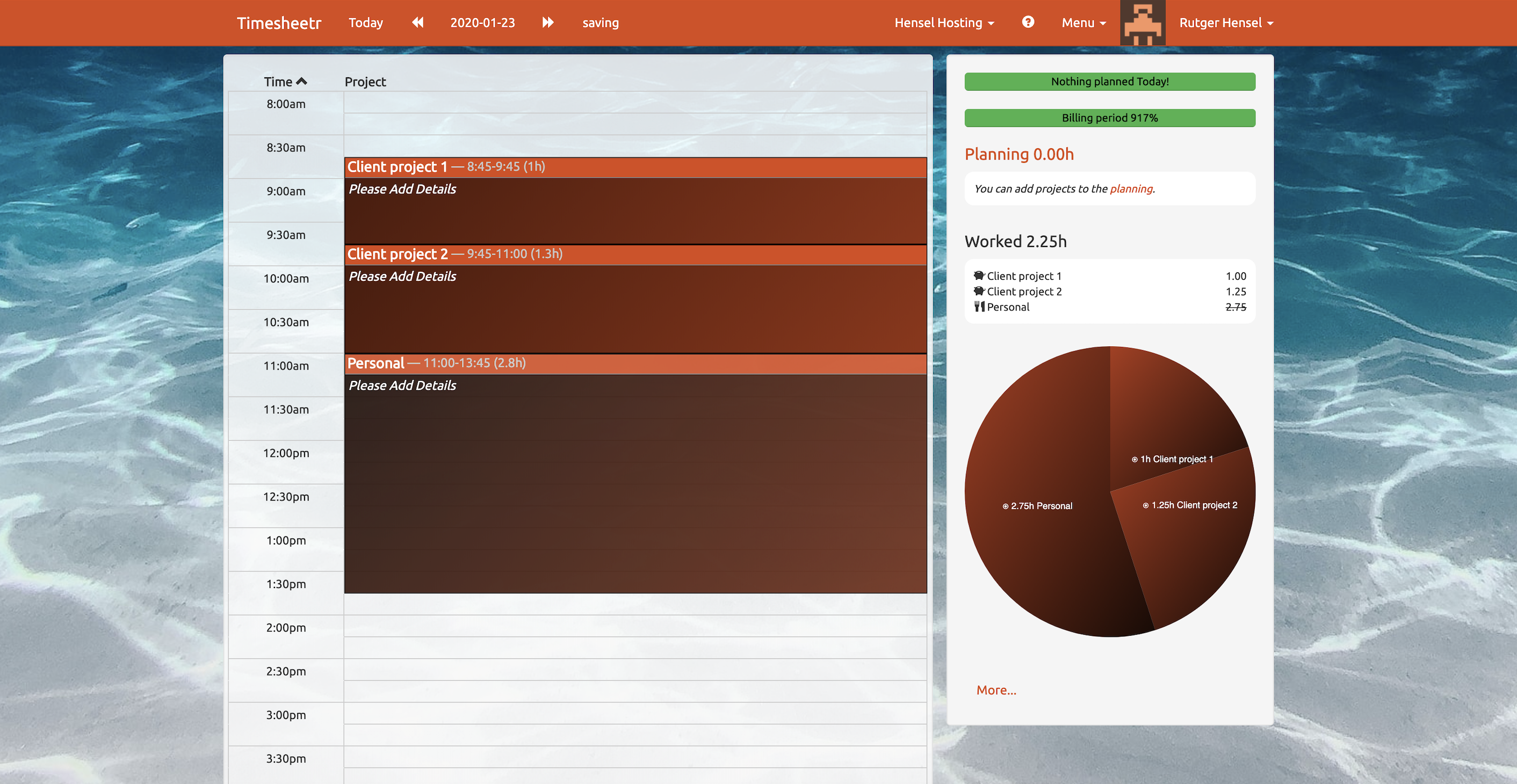 Timesheet Innowell Refreshed Interface – Timesheetr